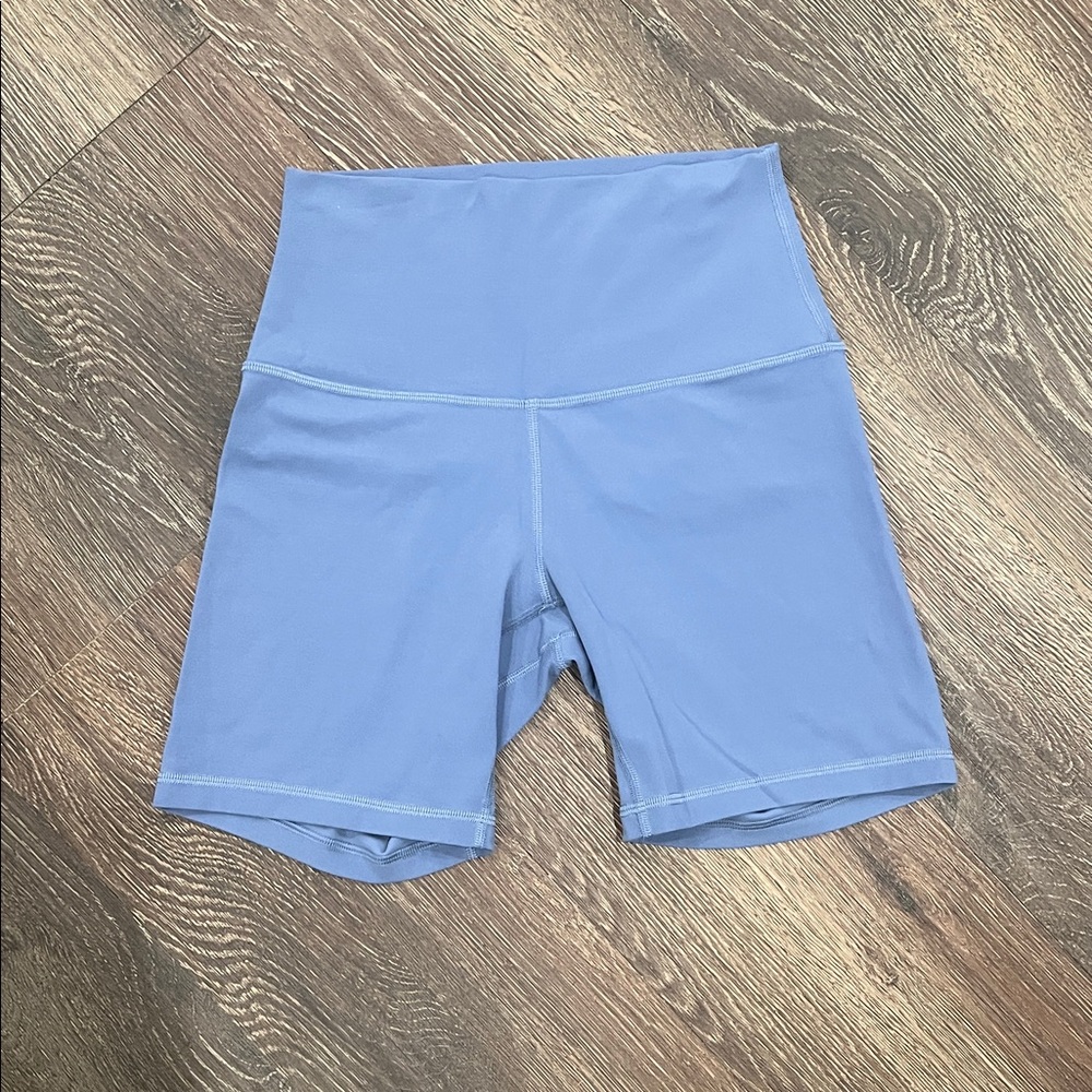 Lululemon Align 6-inch periwinkle blue shorts - 4